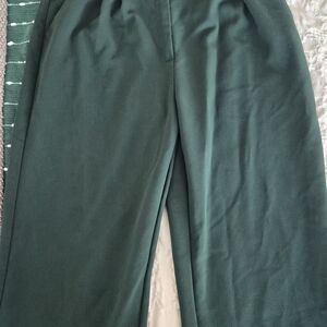 Abercrombie & Fitch Green Women's Trousers. Size 16R.